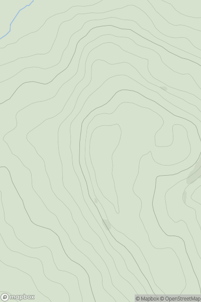 Thumbnail image for Shute Hill [South West England] showing contour plot for surrounding peak